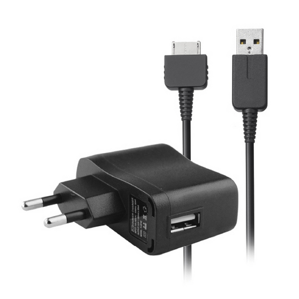 CARGADOR DE CORRIENTE Y USB PSVITA KAOS